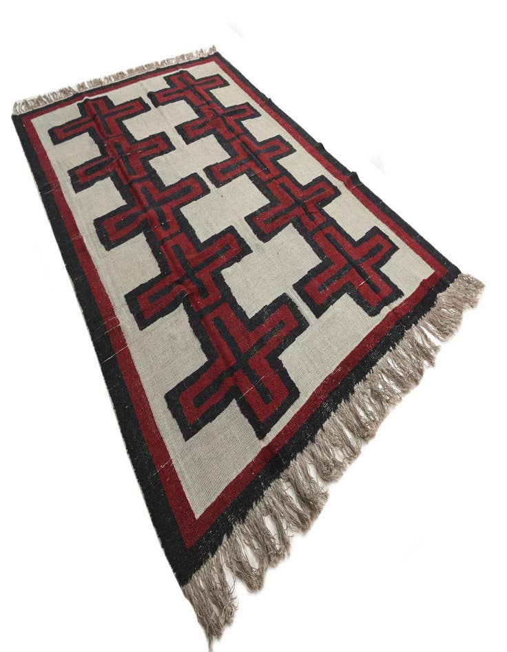 Detail image of 8' x 11'  Hand Knotted Darya Wool Rug