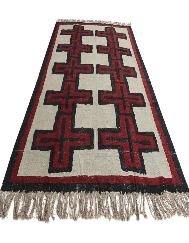 Detail image of 8' x 11'  Hand Knotted Darya Wool Rug