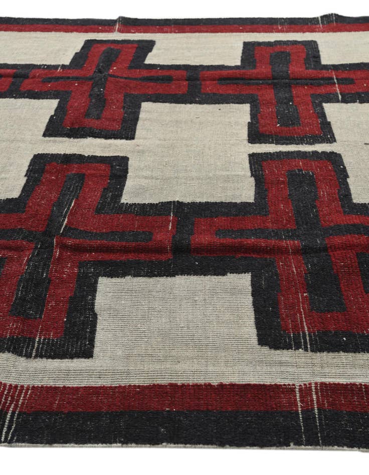 Detail image of 8' x 11'  Hand Knotted Darya Wool Rug