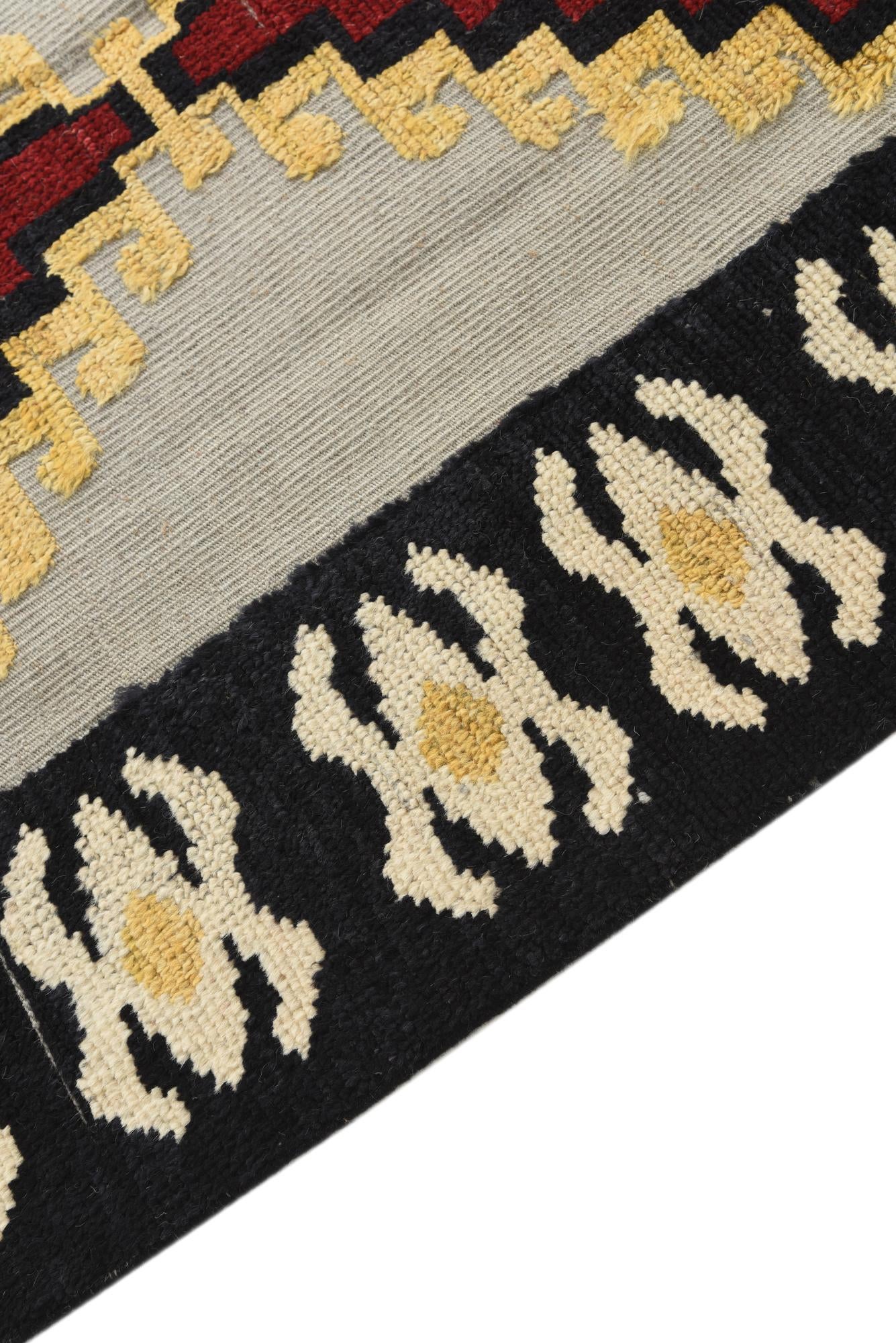 8' 1 x 10' 2 Hand Knotted Darya Wool Rug