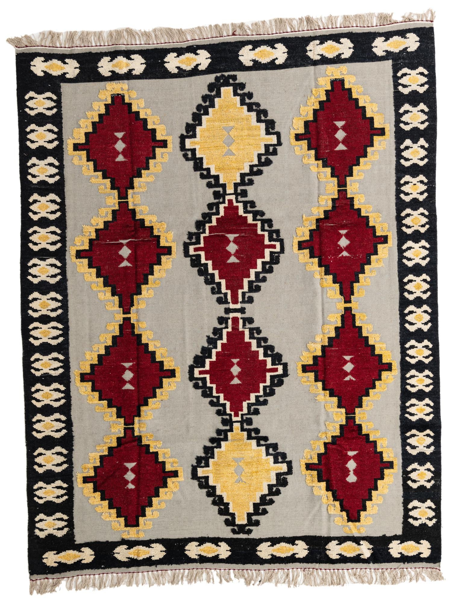 8' 1 x 10' 2 Hand Knotted Darya Wool Rug