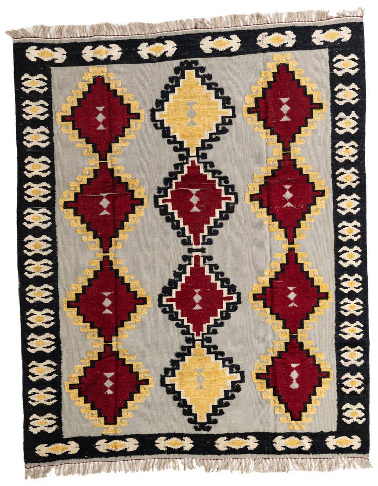Detail image of 8' 1 x 10' 2 Hand Knotted Darya Wool Rug