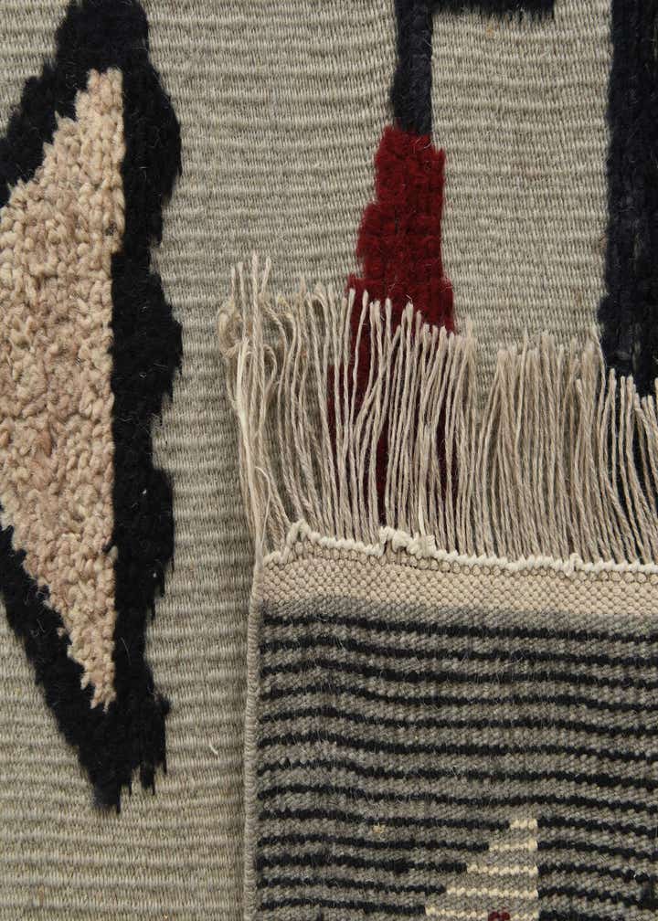 8' x 10' 4 Hand Knotted Darya Wool Rug