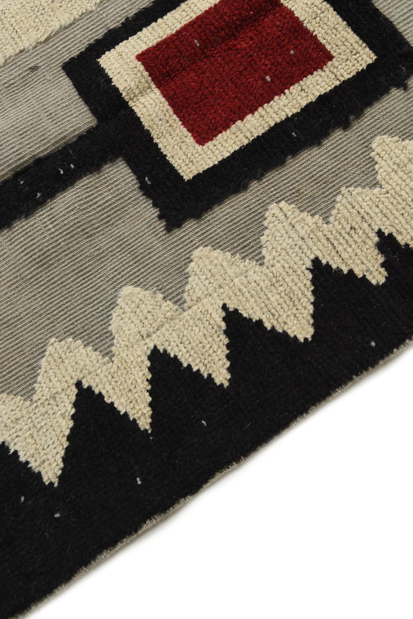 8' x 10' 8 Hand Knotted Darya Wool Rug