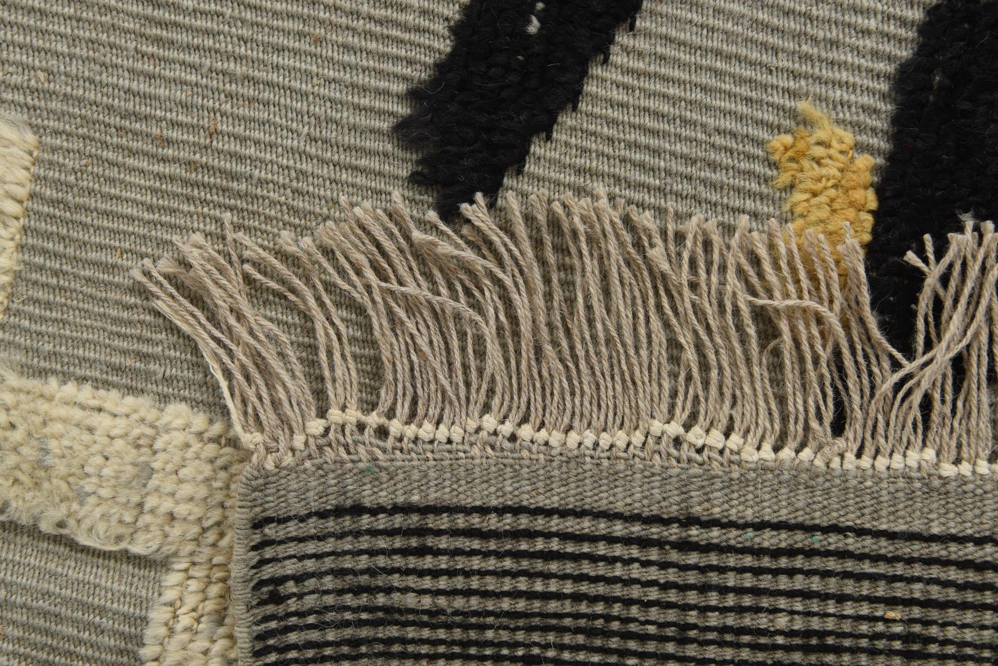 8' x 10' 8 Hand Knotted Darya Wool Rug