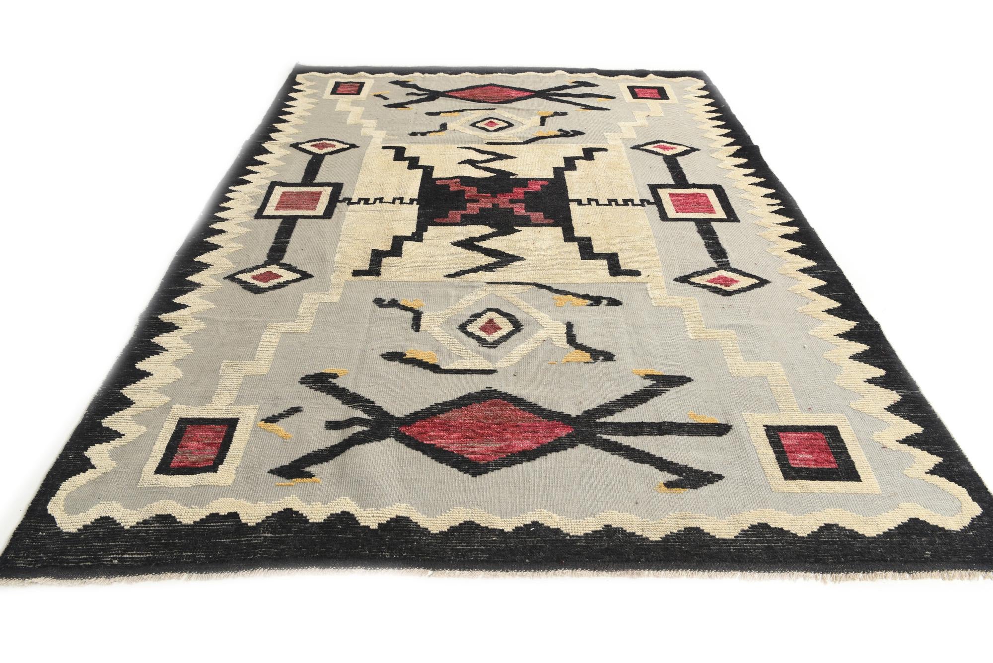 7' 10 x 10' 10 Hand Knotted Darya Wool Rug