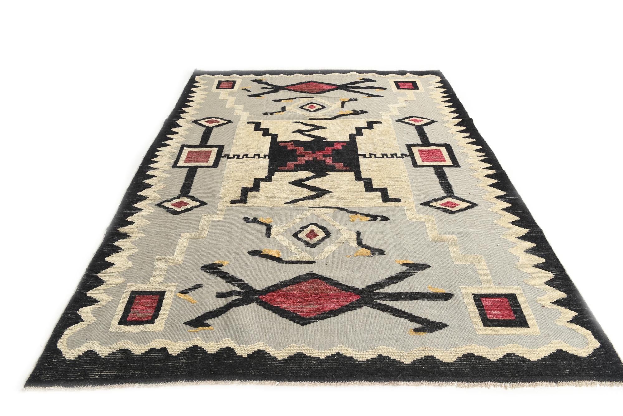7' 10 x 10' 10 Hand Knotted Darya Wool Rug