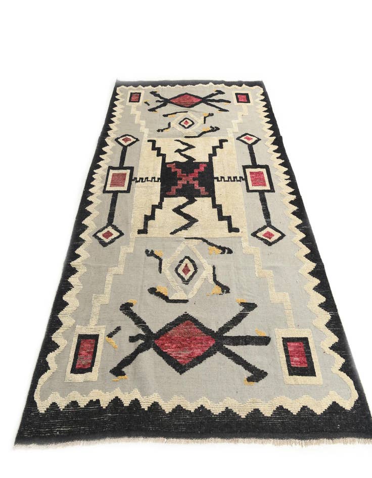 Detail image of 7' 10 x 10' 10  Hand Knotted Darya Wool Rug