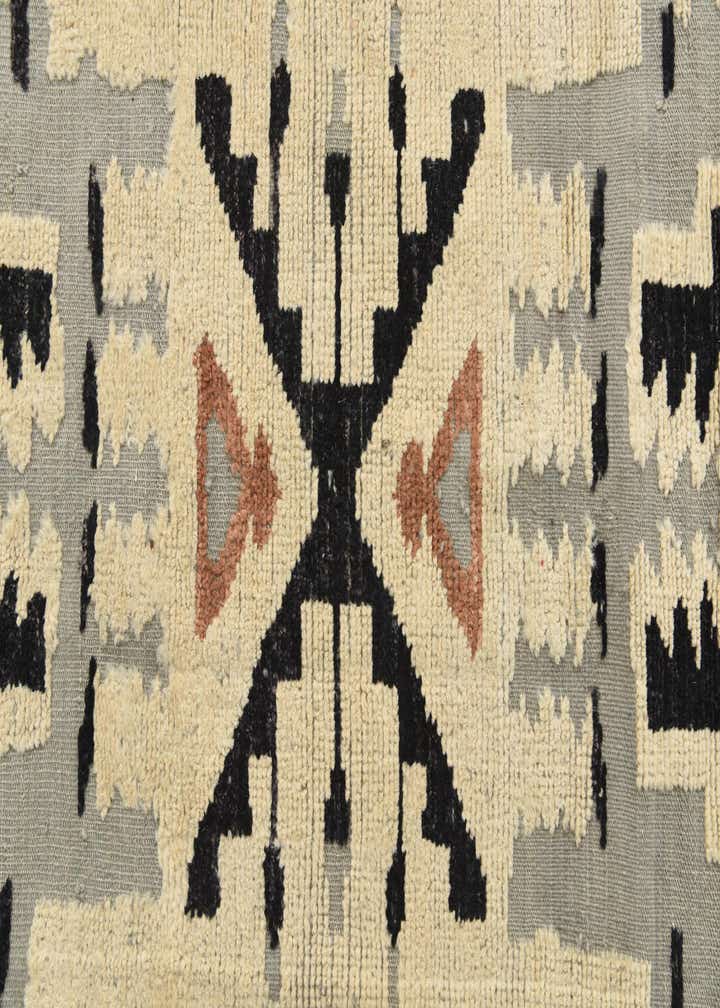 8' x 10' 6 Hand Knotted Darya Wool Rug