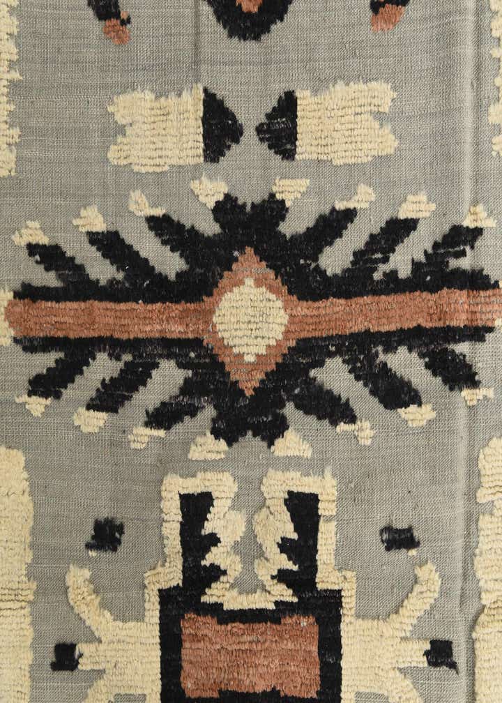 8' x 10' 6 Hand Knotted Darya Wool Rug