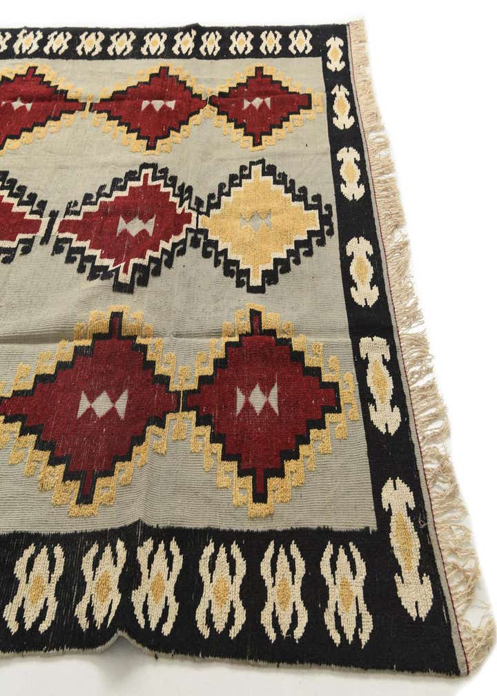 8' x 10' 4 Hand Knotted Darya Wool Rug