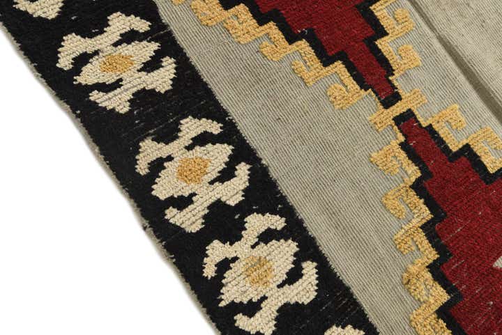 8' x 10' 4 Hand Knotted Darya Wool Rug