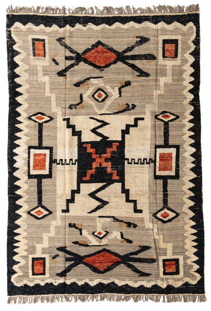 7' 10 x 11' 2 Hand Knotted Darya Wool Rug