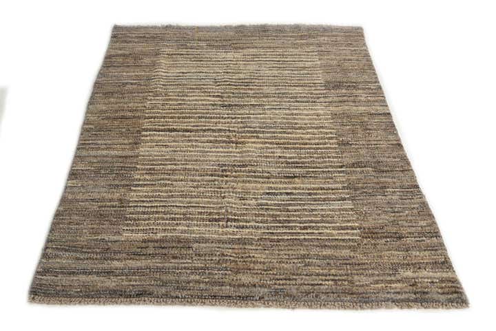 4' 3 x 6' Hand Knotted Darya Wool Rug
