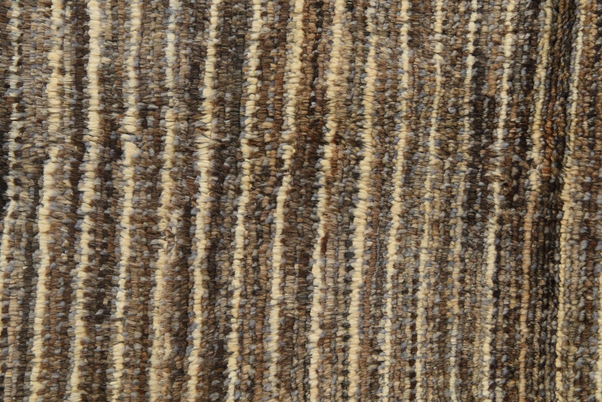 4' 3 x 6' Hand Knotted Darya Wool Rug