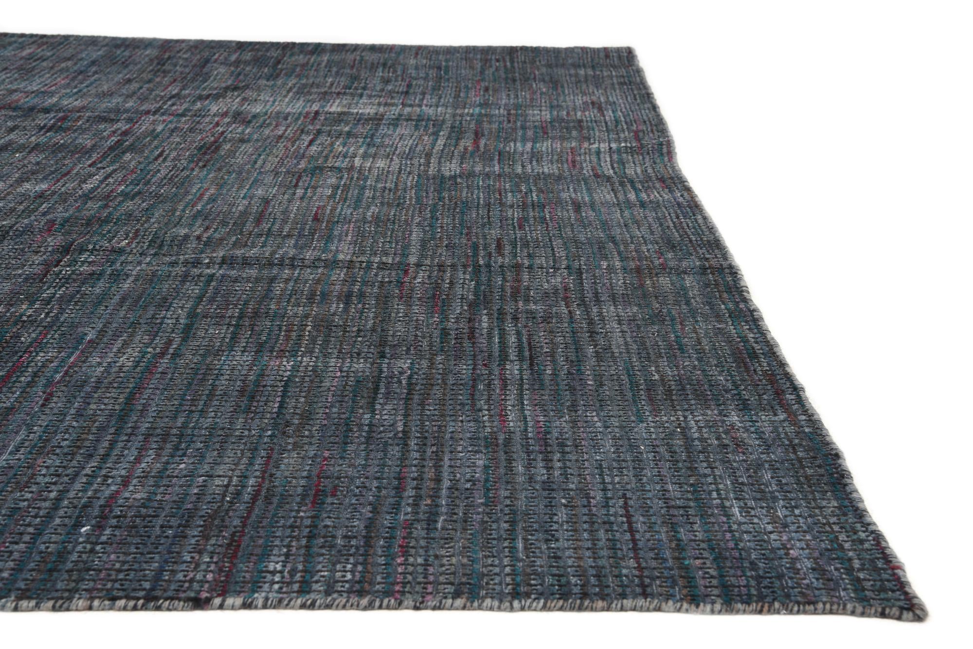 8' 9 x 12' 1 Hand Knotted Darya Wool Rug