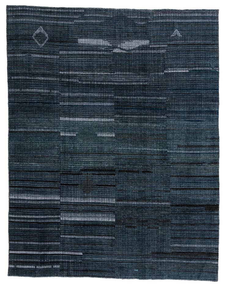 Detail image of 7' 7 x 9' 10 Hand Knotted Darya Wool Rug