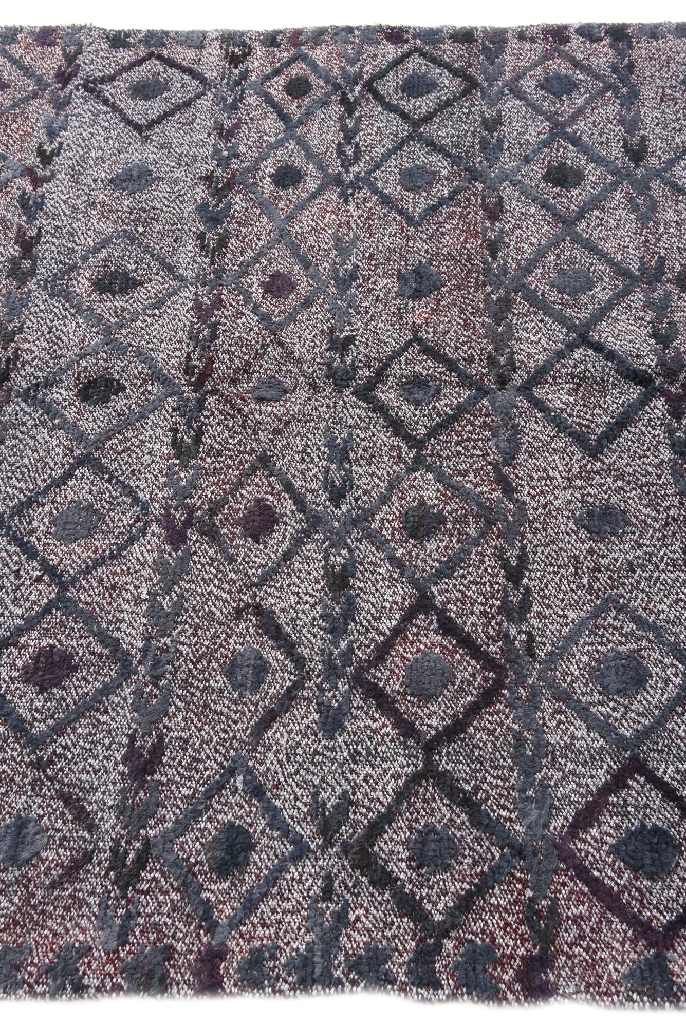 4' 4 x 6' 8 Hand Knotted Darya Wool Rug