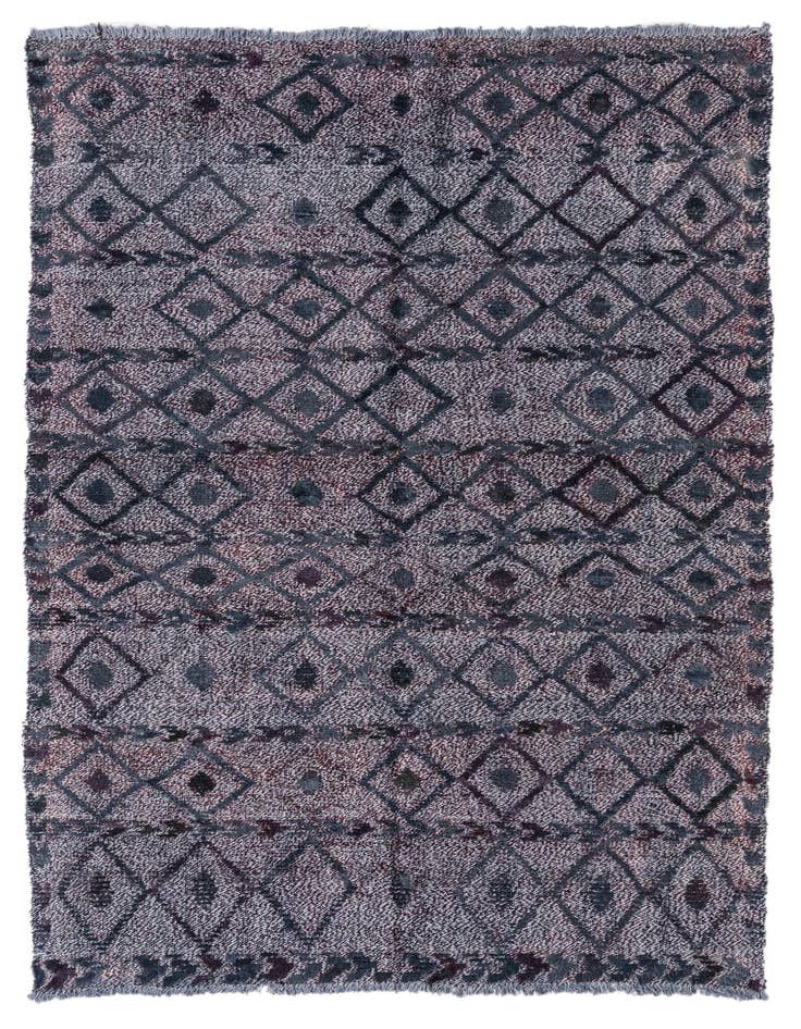 Detail image of 4' 4 x 6' 8 Hand Knotted Darya Wool Rug