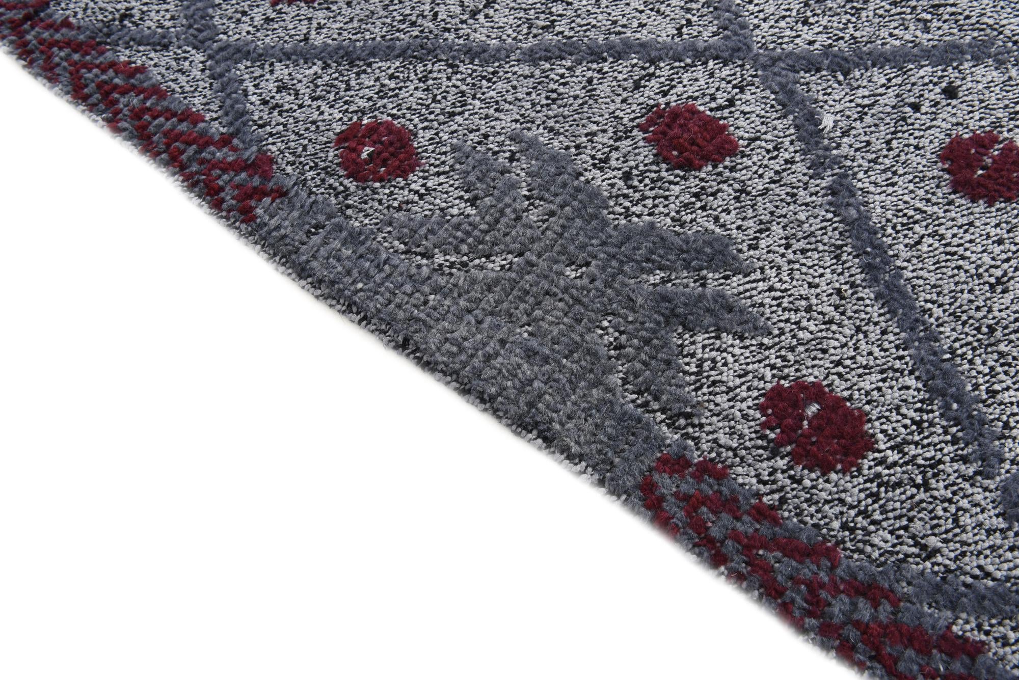 8' 4 x 10' Hand Knotted Darya Wool Rug