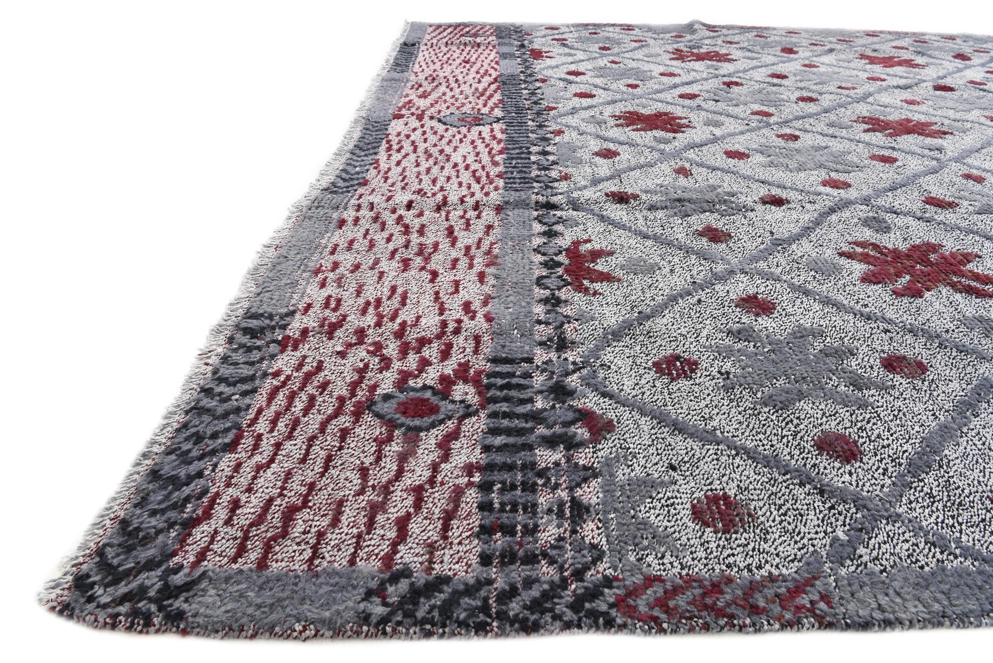 8' 5 x 10' Hand Knotted Darya Wool Rug
