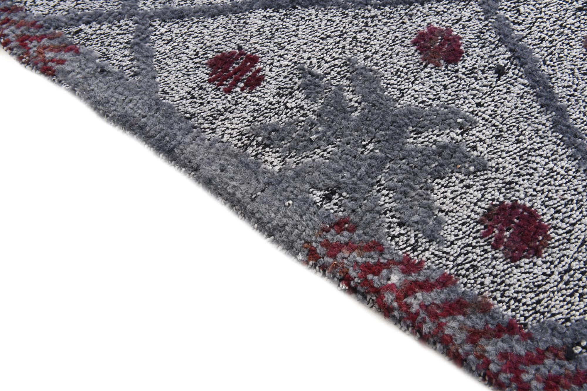 8' 5 x 10' Hand Knotted Darya Wool Rug