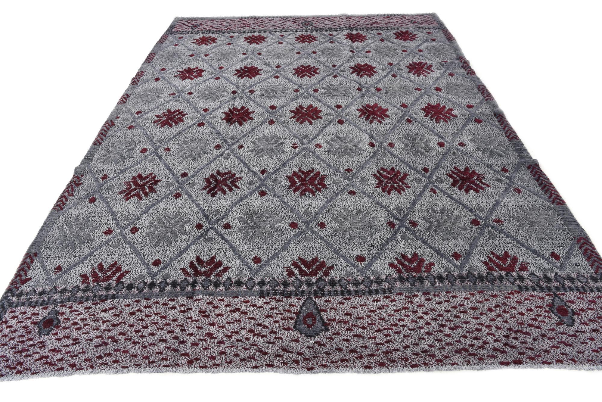 8' 2 x 11' 6 Hand Knotted Darya Wool Rug