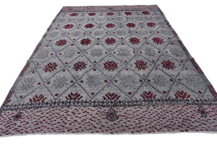 8' 2 x 11' 6 Hand Knotted Darya Wool Rug