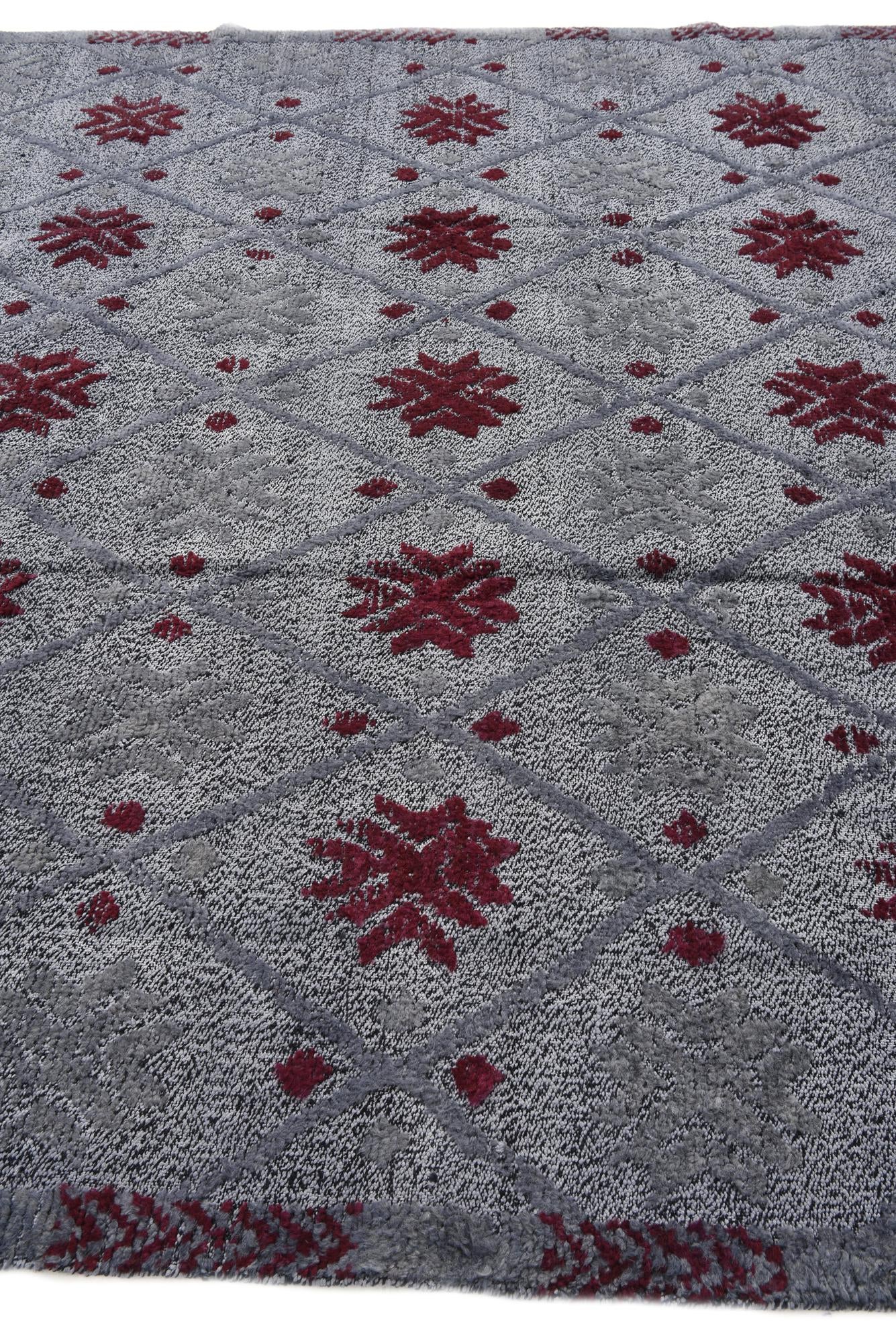 8' 2 x 11' 6 Hand Knotted Darya Wool Rug