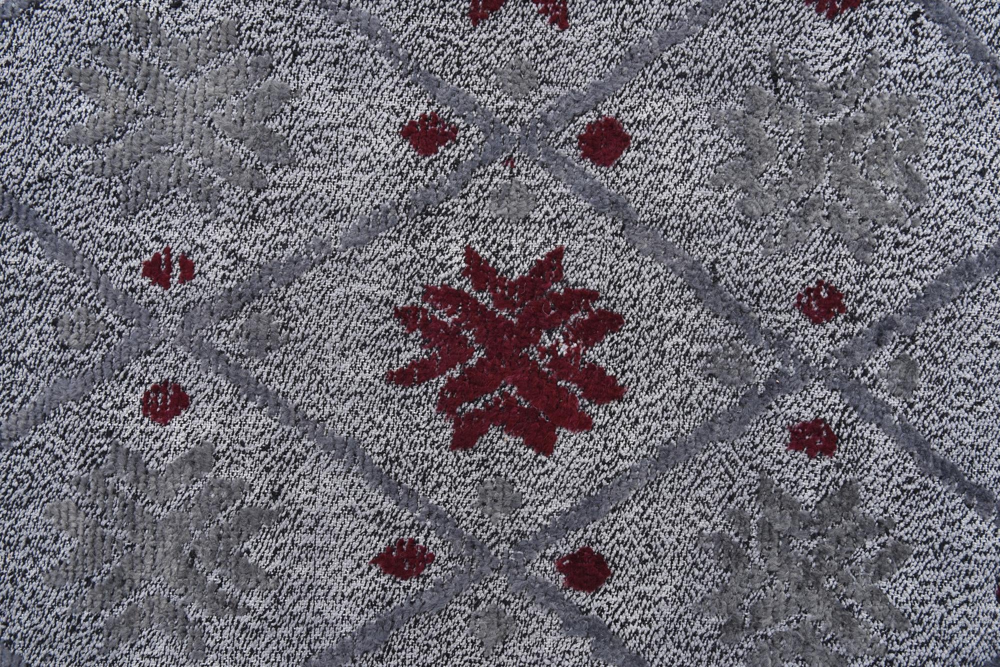 8' 2 x 11' 6 Hand Knotted Darya Wool Rug