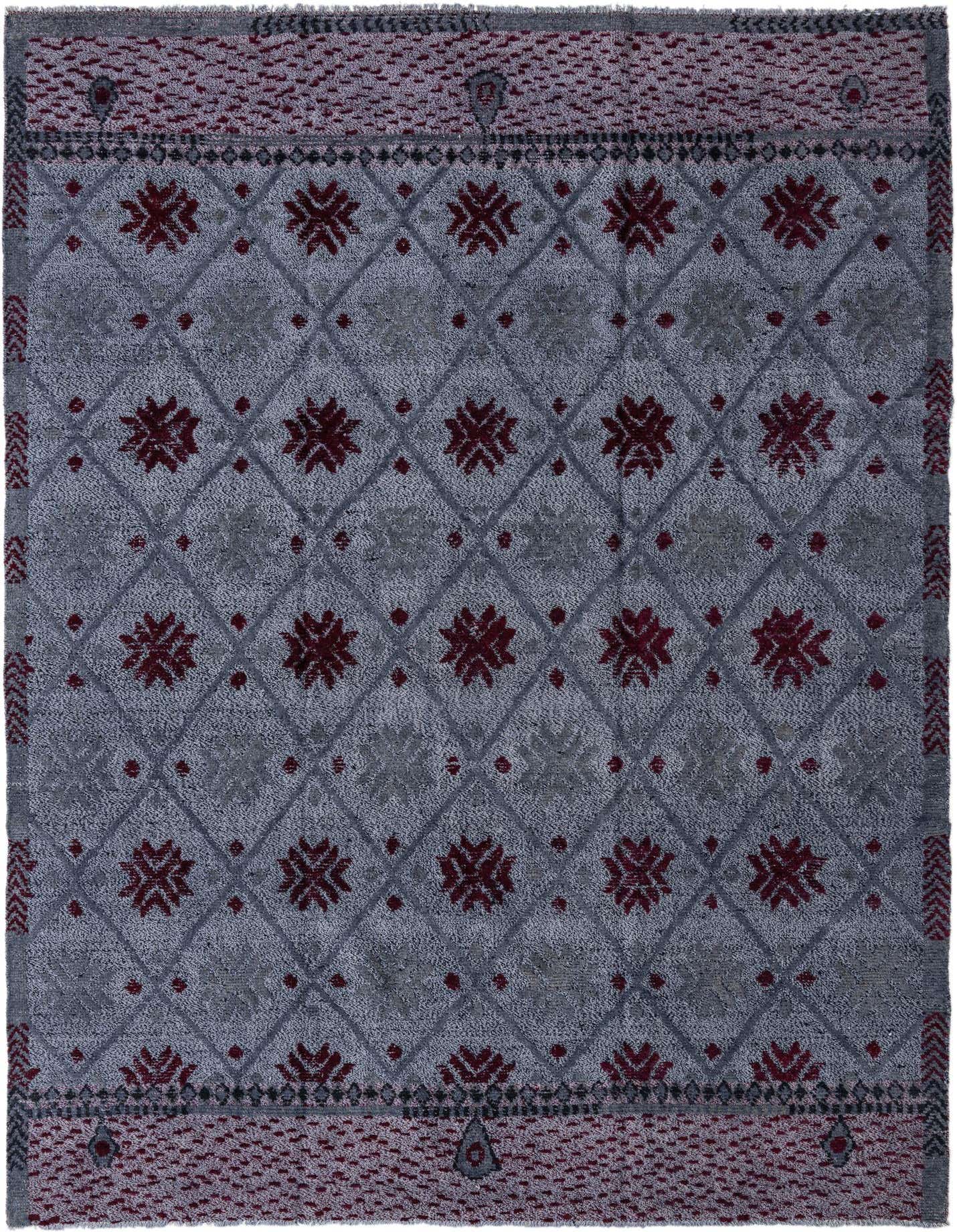 8' 2 x 11' 6 Hand Knotted Darya Wool Rug