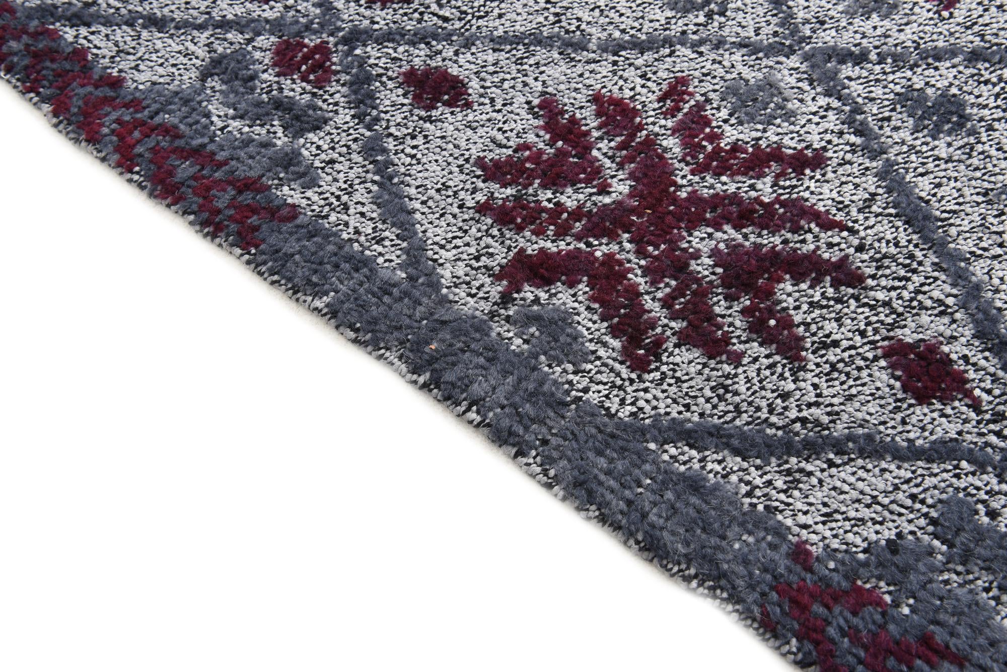 5' 9 x 8' 1 Hand Knotted Darya Wool Rug