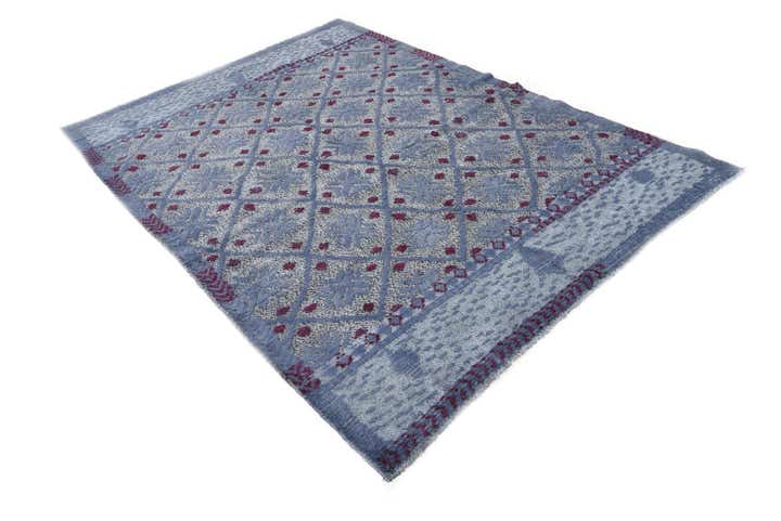 5' 6 x 8' 1 Hand Knotted Darya Wool Rug