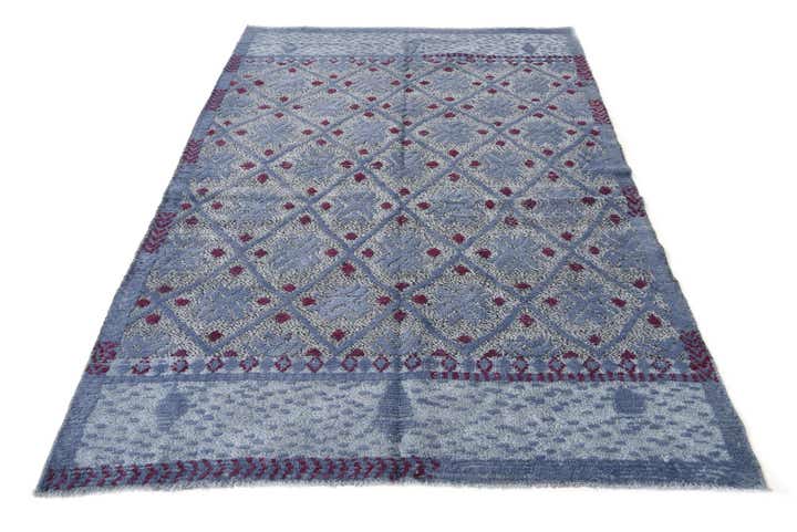 5' 6 x 8' 1 Hand Knotted Darya Wool Rug