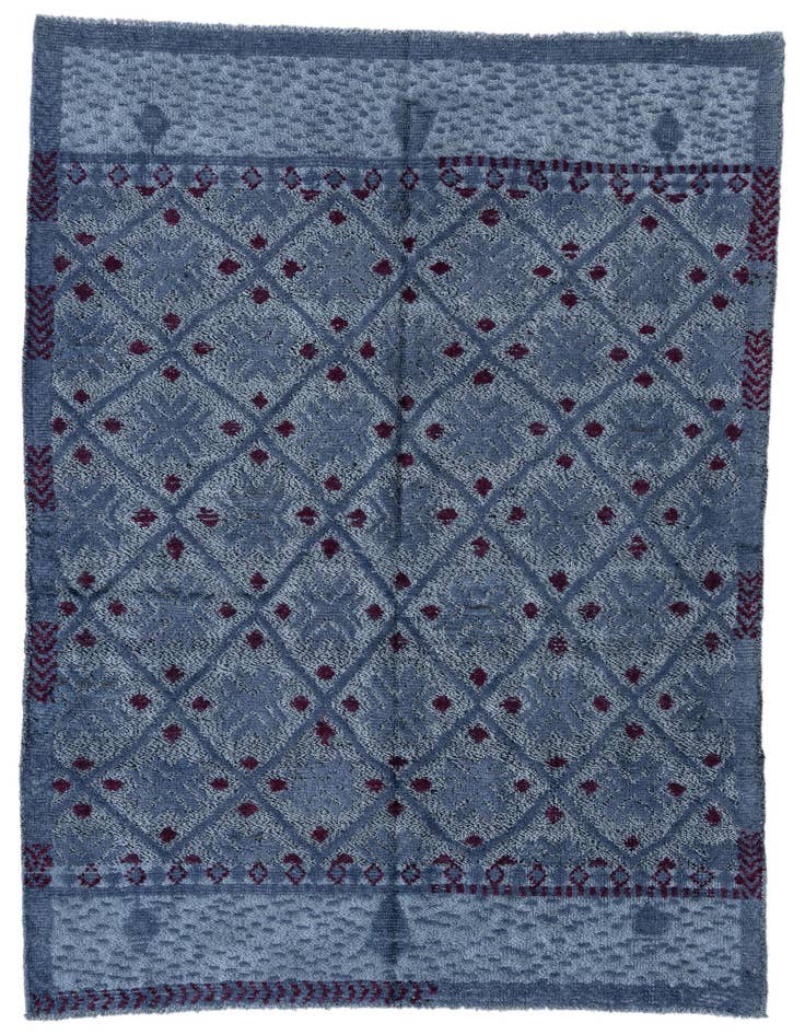 Detail image of 5' 6 x 8' 1 Hand Knotted Darya Wool Rug