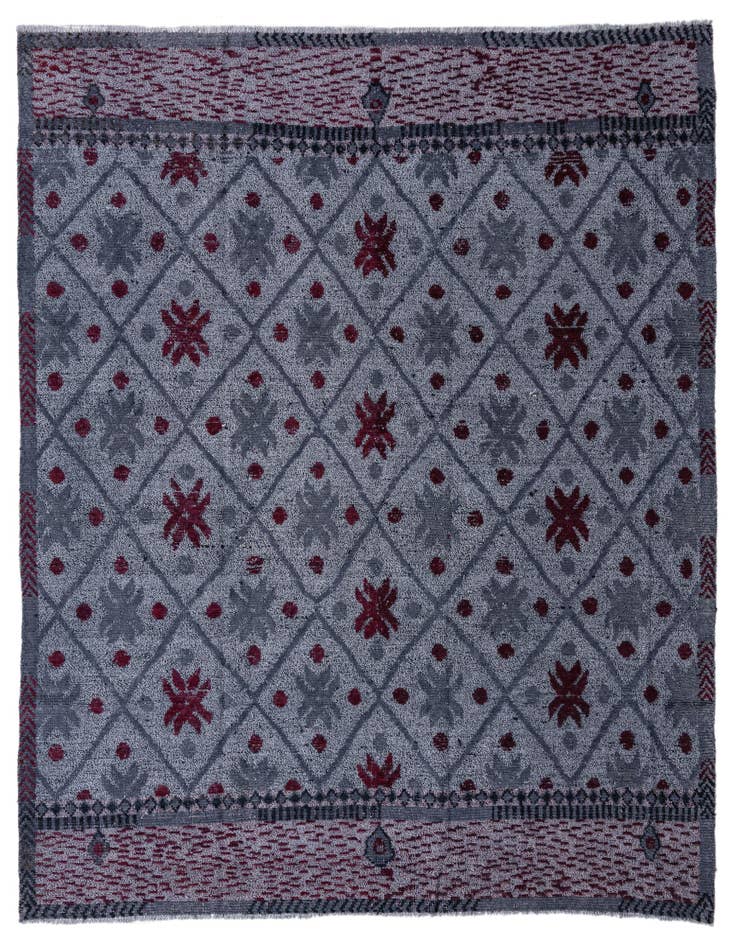 Detail image of 8' 6 x 9' 10 Hand Knotted Darya Wool Rug
