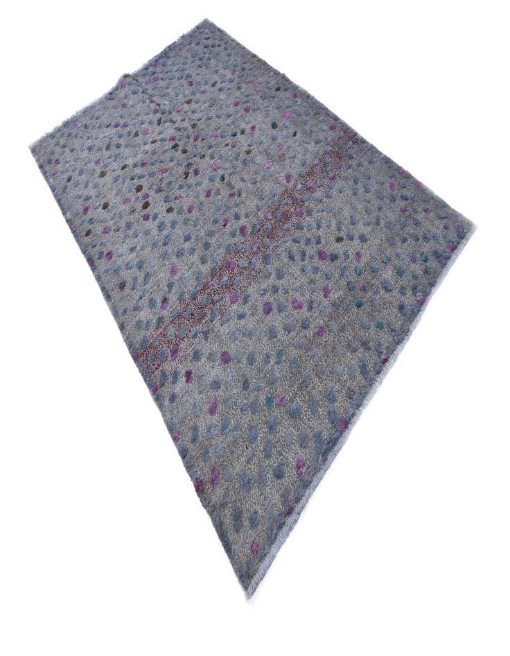 Detail image of 5' 3 x 8' 2 Hand Knotted Darya Wool Rug