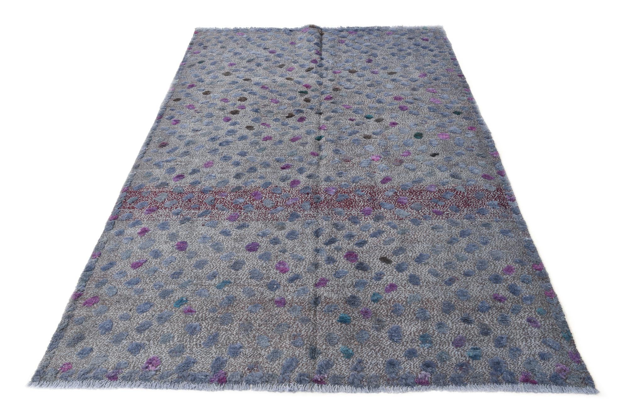 5' 3 x 8' 2 Hand Knotted Darya Wool Rug