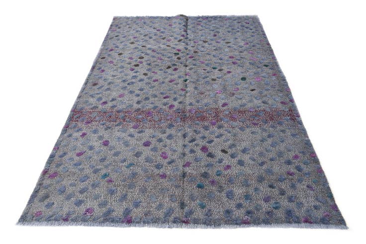 Detail image of 5' 3 x 8' 2 Hand Knotted Darya Wool Rug