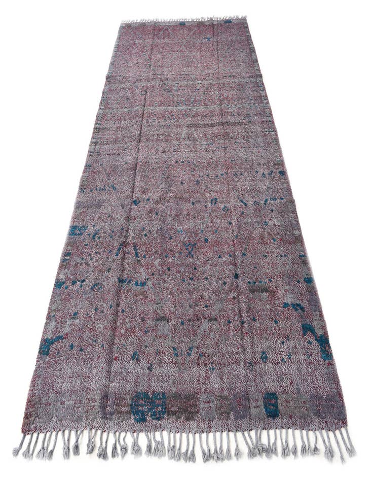 Detail image of 6' 2 x 10' 6  Hand Knotted Darya Wool Rug