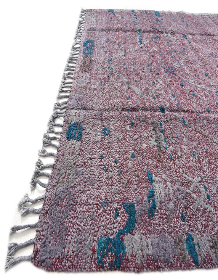 Detail image of 6' 2 x 10' 6  Hand Knotted Darya Wool Rug