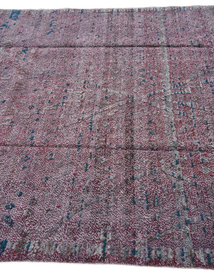 Detail image of 6' 2 x 10' 6  Hand Knotted Darya Wool Rug