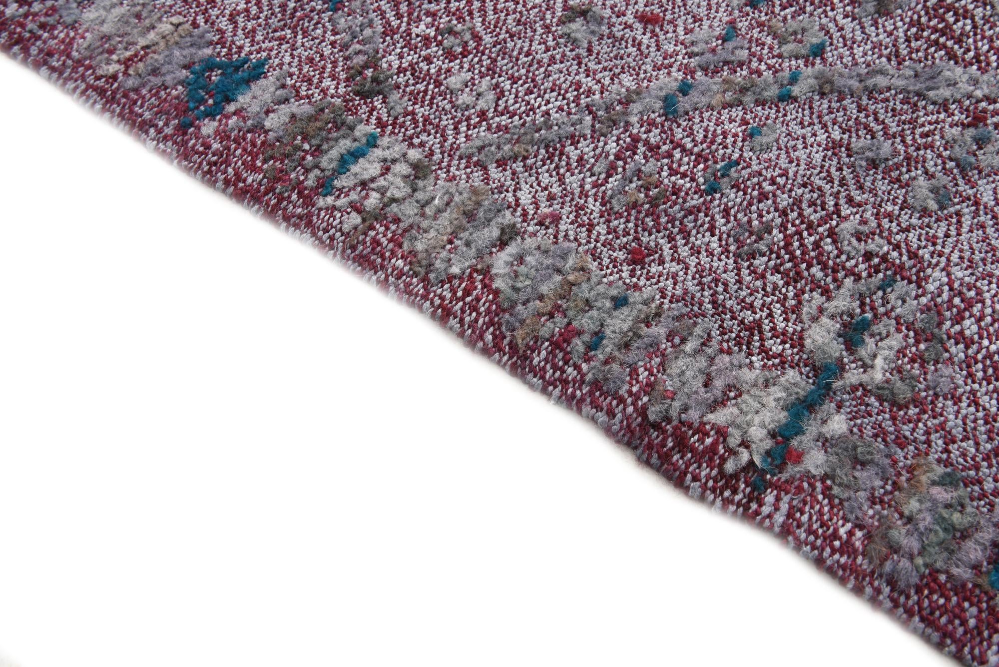 6' 2 x 10' 6 Hand Knotted Darya Wool Rug