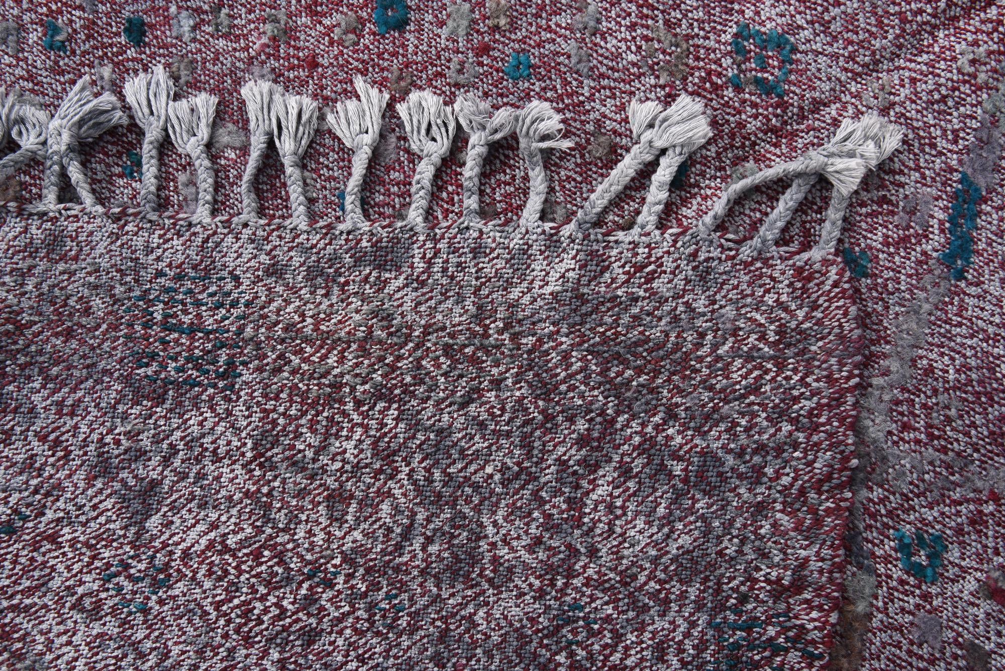 6' 2 x 10' 6 Hand Knotted Darya Wool Rug