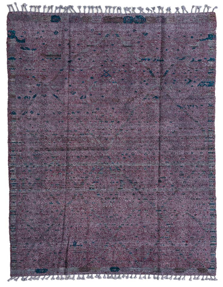 Detail image of 6' 2 x 10' 6 Hand Knotted Darya Wool Rug