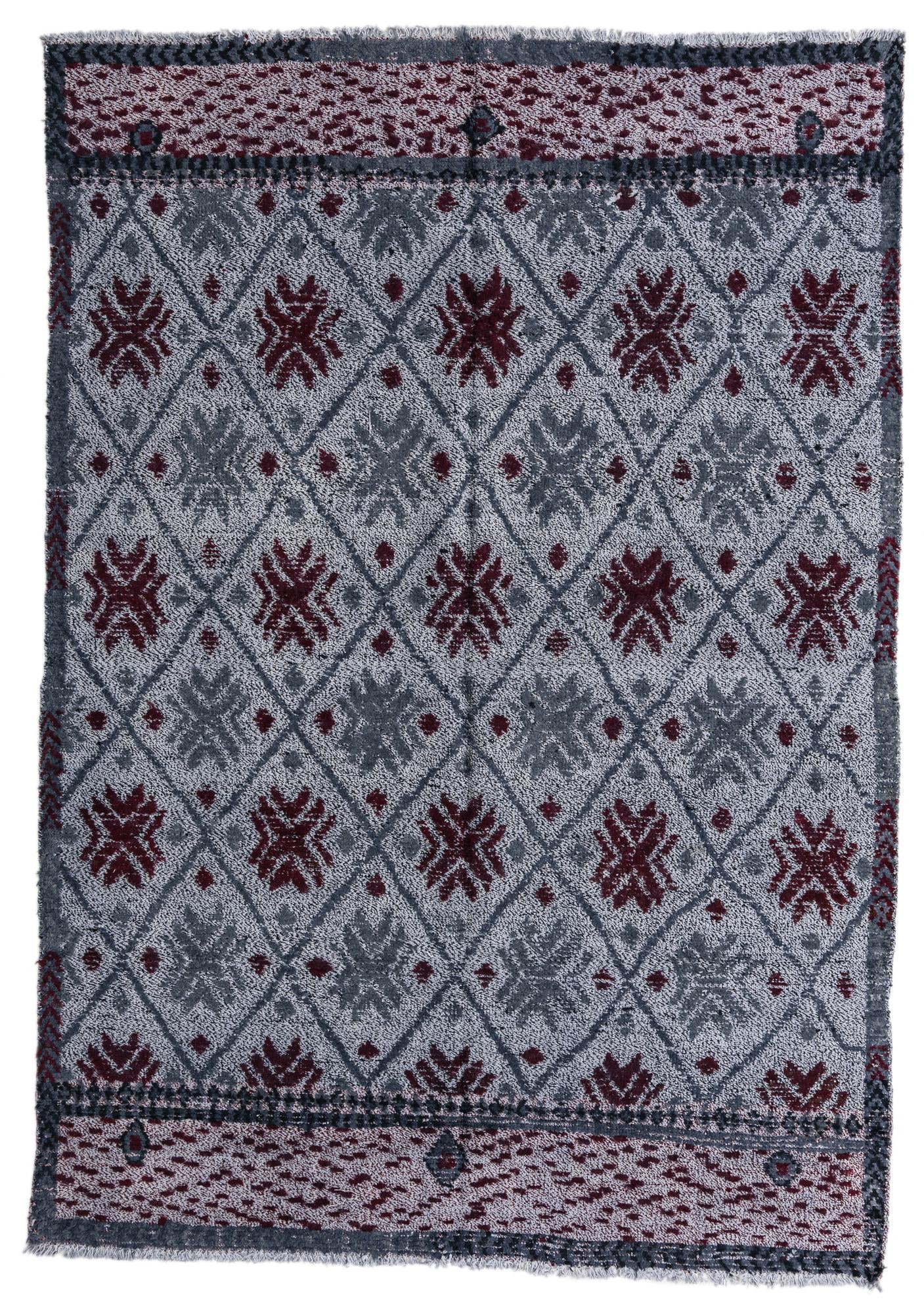 5' 6 x 8' Hand Knotted Darya Wool Rug