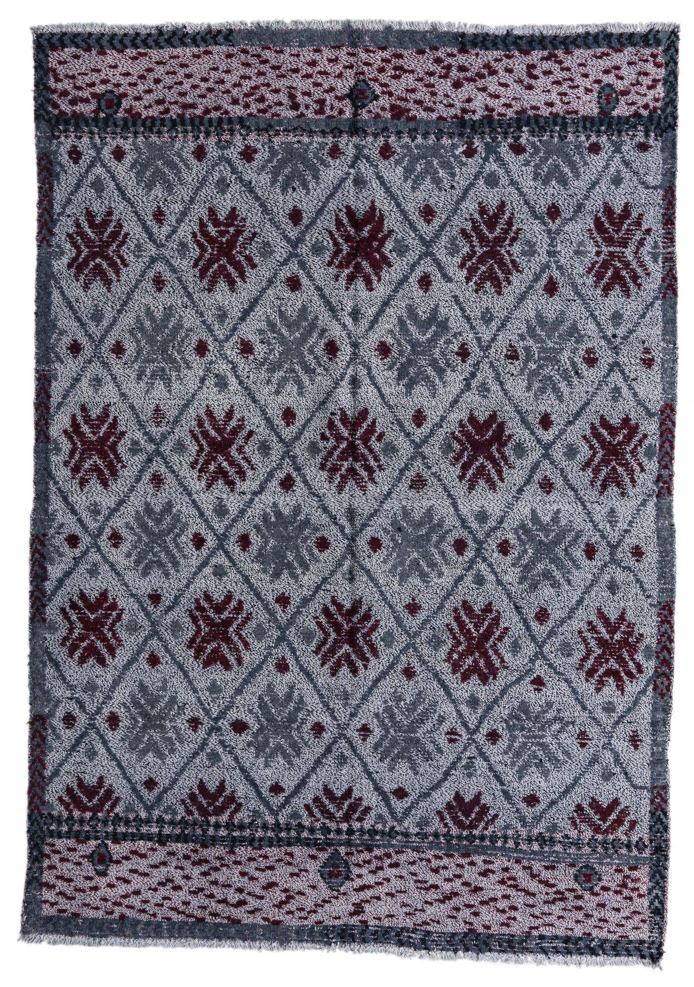 5' 6 x 8' Hand Knotted Darya Wool Rug