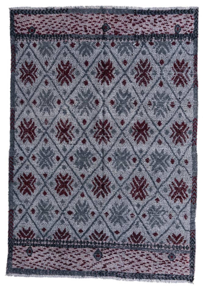 Detail image of 5' 6 x 8' Hand Knotted Darya Wool Rug