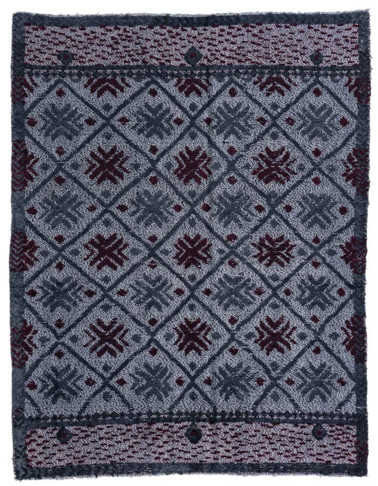 Detail image of 4' 10 x 6' 10 Hand Knotted Darya Wool Rug