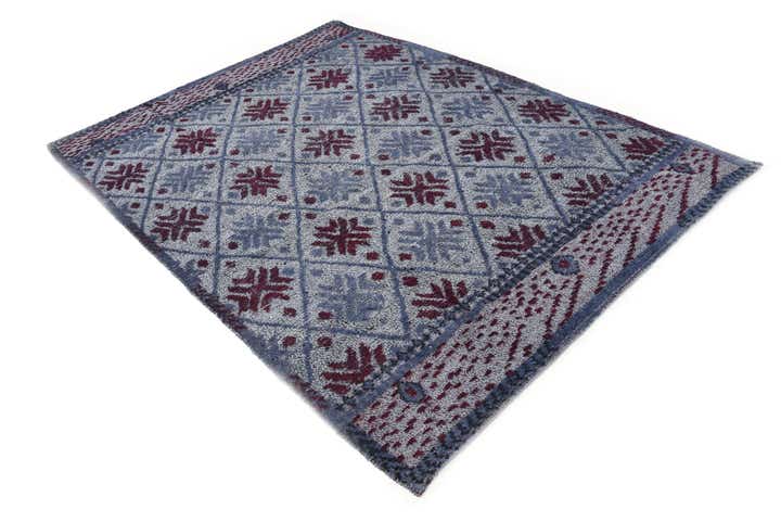 5' 10 x 8' Hand Knotted Darya Wool Rug